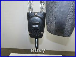 CM Lodestar Model RR 2 Ton Electric Chain Hoist 230/460V 3Ph 14' 6 Lift 16FPM