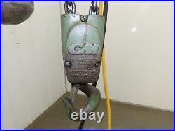 CM Lodestar R Electric Chain Hoist 2 Ton 8 FPM 10' Travel 230/460 Volt 3PH