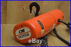 CM Shopstar Electric Chain Hoist 250lbs 113kg