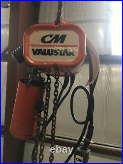 CM Valustar 1/4 Ton Electric Chainhoist