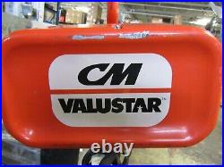 CM Valustar 2 Ton Electric Chain Hoist 1 HP 8 Fpm 208-240/480 Vac Model Wr