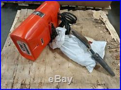 CM Valustar WR 2 Ton 120 Volt Electric Chain Hoist with 20' of Lift
