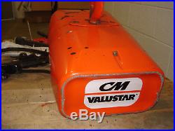CM Valustar WR 2 Ton 1HP 13.4A 2000kg Electric Chain Hoist (C)