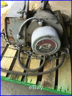 COFFING 3 TON ELECTRIC CHAIN HOIST made in usa