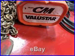 Cm Electric Chain Hoist Wf 1/2 Ton 115v