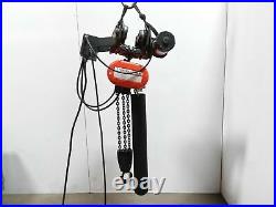 Cm Lodestar Model RRT 3 Ton Electric Chain Hoist 3Ph 22' Lift 635 Power Trolley