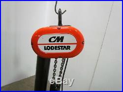 Cm Lodestar R 2 Ton 4000lb Electric Chain Hoist 3Ph 15' Lift