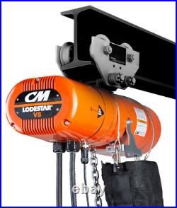Cmco Lodestar Vs Electric Chain Hoist 1/4 Ton, 2-step Multi-step