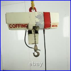 Coffing 1/2 Ton Electric Chain Hoist 10' Lift 16FPM 208-230/460V 3Ph