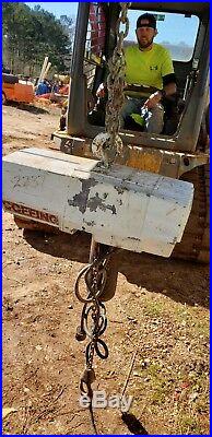 Coffing 1/2 Ton Electric Hoist 20' Chain Great Condition 2237
