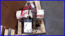 Coffing 1/2 Ton Electric Hoist EC-1016-3 w Pendant & Chain Cont. With Trolley