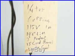 Coffing 1/4 Ton 16 FPM 10''6Lift Electric Chain Hoist 115/230V Single Phase 1Ph