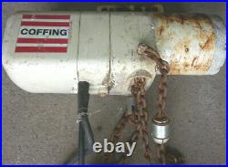 Coffing 1.5 Ton Electric Chain Hoist C6T17NZ3D 230 460 Volt PH 3 Nashville