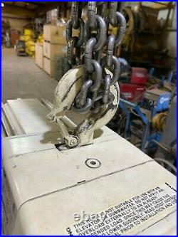Coffing 1 Ton Electric Chain Hoist, ModelJLC2016, 10 FT Lift, 230/460V