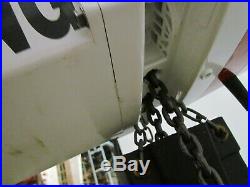 Coffing 1Ton 2000lb Electric Chain Hoist 15' Lift 115v 1 PH