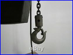 Coffing 1Ton 2000lb Electric Chain Hoist 15' Lift 115v 1 PH