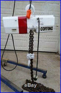 Coffing 2 Ton Electric Chain Hoist 230/460 Volts