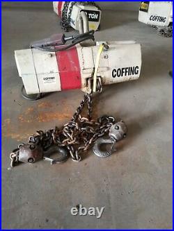 Coffing 2-ton Chain Hoist with Pendant Control