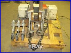 Coffing 4 Ton EC. 8008-3 Electric Chain Hoist 10 foot lift 220V-3PH