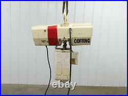 Coffing EC. 4016.7 2 Ton Electric Chain Hoist 200-230V 3PH 13' Lift Single Chain