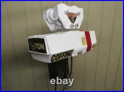 Coffing EC1016-3 Electric Chain Hoist withTrolley 1/2 Ton 1000 Lbs 3 PH 230/460v