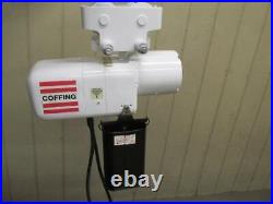 Coffing ELCET1016-3 Electric Chain Hoist 1/2 Ton 1000 Lbs 3 PH 230/460v 10' Lift