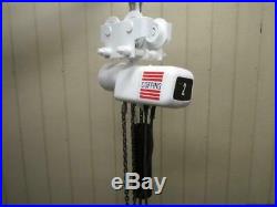 Coffing ELCT4008-3 Electric Chain Hoist Trolley 2 Ton 4000 Lbs 3 PH 12' Ft. Lift