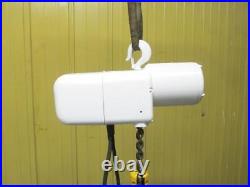 Coffing Electric Chain Hoist 1 Ton 2000 Lbs 3 PH 230/460v 16 FPM
