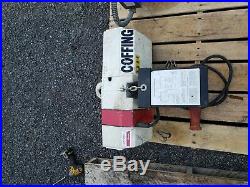 Coffing Electric Chain Hoist 1 Ton 3 Phase 230v/460v Ec-2012-3
