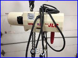 Coffing Electric Chain Hoist 1 Ton Capacity 15 Ft. Max Lift 08240W
