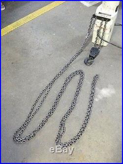 Coffing Electric Chain Hoist 2Ton Cap. 15Ft Max. Lift #08248WCM Parts/Repair
