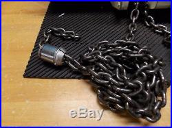Coffing Electric Chain Hoist 500 lb Cap. 16 FPM 10' Lift Distance #08210W REPAIR