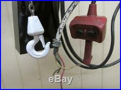 Coffing JF Electric Chain Hoist 1/2 Ton 1000 Lbs 3 PH 10' Ft. Lift 16 FPM