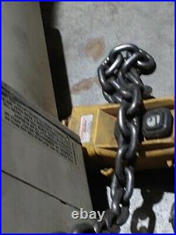 Coffing JLC Chain Hoist 1/2 Ton Electric Hook Control Heavy Duty VTG #2