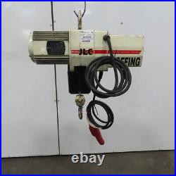 Coffing JLC0232-1-10 Electric Chain Hoist 1/8 Ton 32FPM 10' Lift 115/230 1Ph
