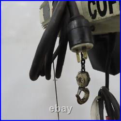 Coffing JLC0232-1-10 Electric Chain Hoist 1/8 Ton 32FPM 10' Lift 115/230 1Ph