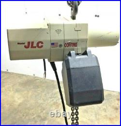 Coffing Jlc Electric Chain Hoist 10-ft/chain 7-ft/control 1/2-ton 460-v 3-ph