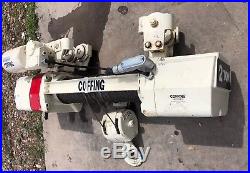 Coffing WR 4014.4 2 Ton Electric Chain Hoist 208V 2Ph 60Hz