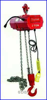 DAYTON 2GXH7 Electric Chain Hoist, 4000 lb, 15 ft
