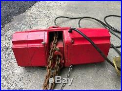 DAYTON 4GU71 Electric Chain Hoist, 500 lb, No Trolley, Free Shipping