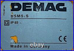 DEMAG CRANE DCM-PRO 1-125 & DSM 5-S CONTROLLER ELECTRIC CHAIN HOIST 275lbs 14FT