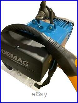 DEMAG DC Com 5-500 1/1 H5 V5.4/1.3 460/60 Electric Chain Hoist Beam Trolley 500k