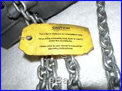 DUFF-NORTON LITTLE MULE 1/4 Ton (500 lb) Electric Chain Hoist LMES-0512-20/115V