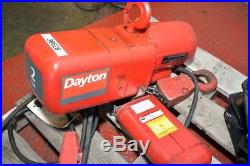 Dayton 2 ton Electric Chain Hoist (Inv. 38628)