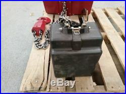 Dayton 2GXH8 1 HP 115V 4000 Lb Load Cap 20 Ft Hoist Lift Electric Chain Hoist
