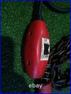 Dayton 300lb Electric Chain Hoist Mod#4Z358 115 Volt -10' Used Condition