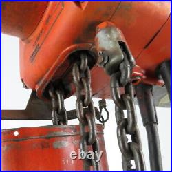 Dayton 32928 1 Ton Electric Chain Hoist 230/460V 3Ph 10' Lift 8FPM