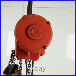 Dayton 3Z923 1/2 Ton Electric Chain Hoist 15' Lift 16FPM 115/230V 1 Phase