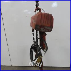 Dayton 3Z928 2 Ton Electric Chain Hoist 10' Lift 8 FPM 230/460V 3Ph