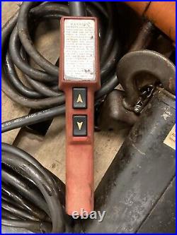 Dayton 9K601D 1/2 HP Electric Chain Hoist